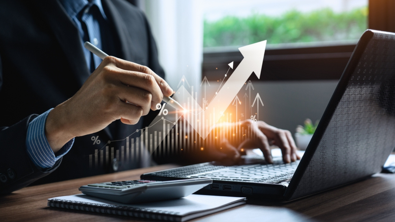 Home tracing a growth curve on a computer